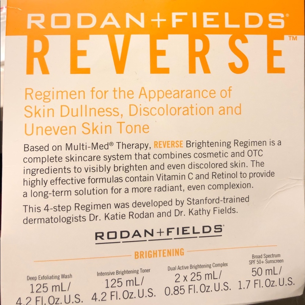 Unopened/ unused Rodan and Fields